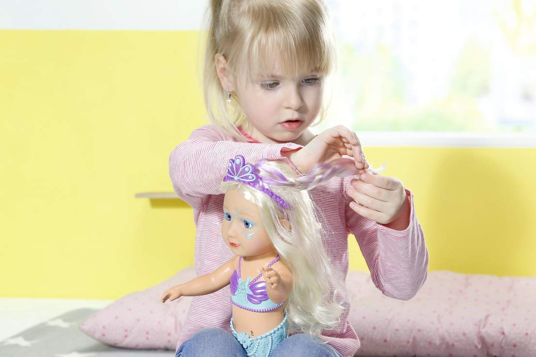 Интерактивная кукла Baby born - Сестричка Русалочка, 43 см  